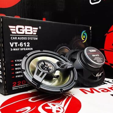 аудио: GB VT612 колонки 16см. Достаточно популярные динамики фирмы GB, думаю — 1