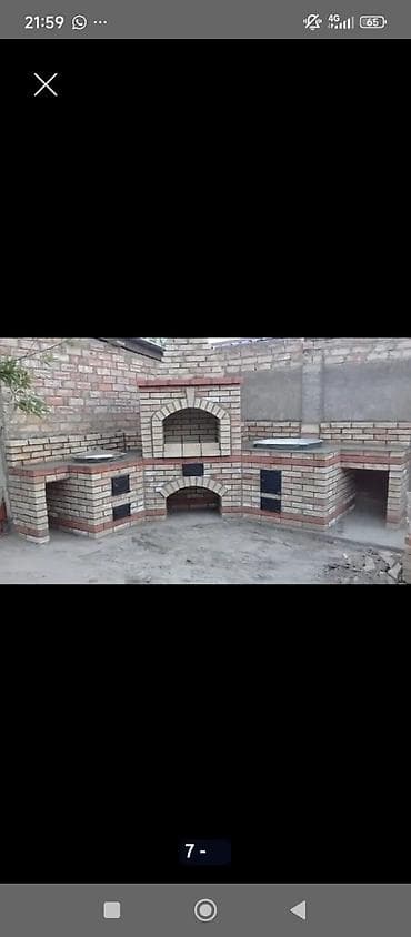 плит: Печные работы под ключ: восточные очаги, тандыры, уличные кухни - — 8