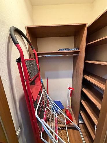 Бөлмө өсүмдүктөрү: Кийимдер үчүн текче, ЛДСП — 2