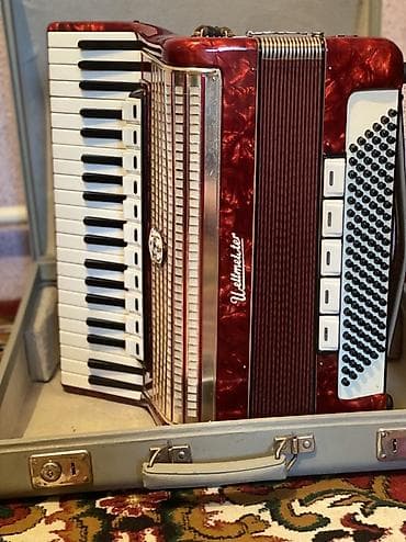 богатый: Аккордеон Weltmeister (ГДР) - Клавиатура: 41 клавиша (пианистическая) — 2