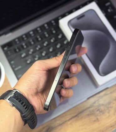 ноутбук эпл цена бишкек: IPhone 15 Pro, Б/у, 256 ГБ, Black Titanium, Кабель, 87 % — 5