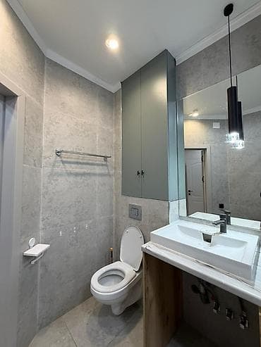 81: 3 комнаты, 83 м², Бишкек Парк ТРЦ Элитка, 8 этаж, Евроремонт — 10