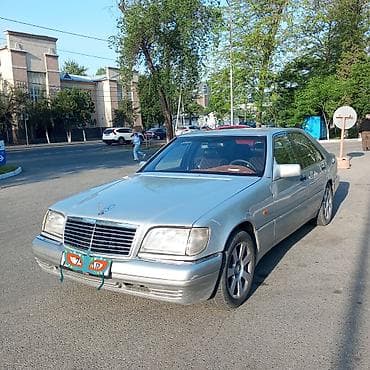 s420 1992: Mercedes-Benz S - Class W - 140 —Кабан, 3,2 объем, автомат, кожаный — 1