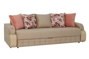 прямые диваны: Диван прямой раскладной Антей, GROUND 01(бежевый)/ARCADIA — 3