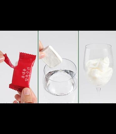 жидкий порошок для стирки: Сжатое полотенце для снятия макияжа слоеные чистящие салфетки — 2