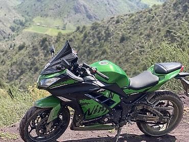 мото мапеь: Спортбайк Kawasaki, 400 куб. см, Бензин, Взрослый, Б/у — 3