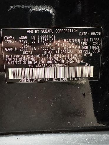 hero 9: Subaru Outback: 2020 г., 2.5 л, Вариатор, Бензин, Универсал — 5