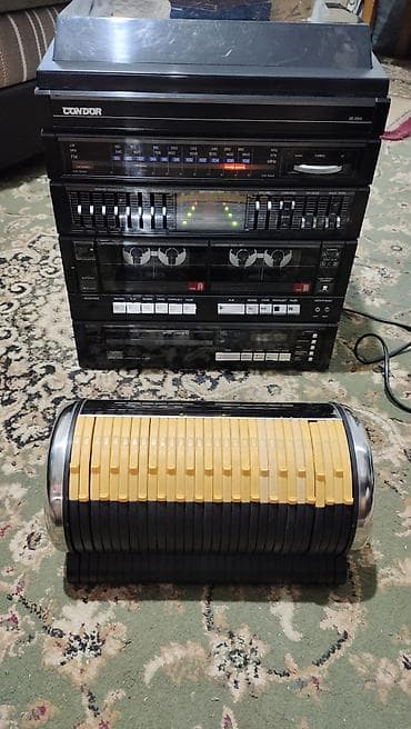 Аудиотехника: CONDOR CD2000 муз.центр, без колонок, 4 в 1 : проигрыватель иглы — 1