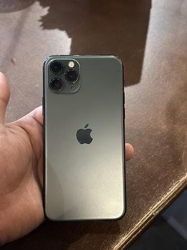 часы с экраном: IPhone 11 Pro, Matte Midnight Green — 1