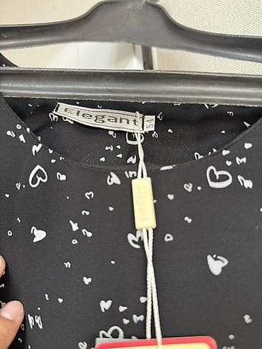 гойнок: Два женских платья, черные, новые, отдам за 500 сом за 2шт 1) — 2