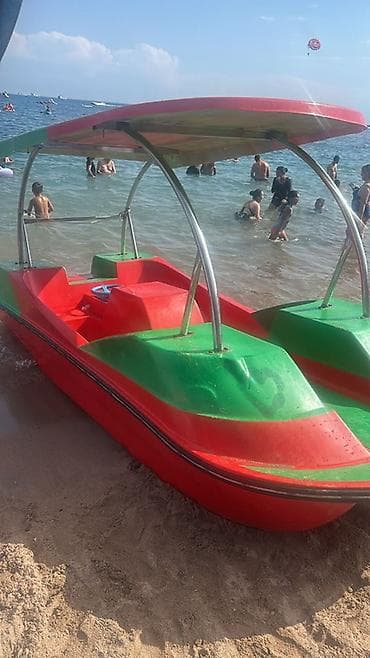 rc модели: Катамаран прогулочный с тентом - Тип: педальный катамаран (водный — 3