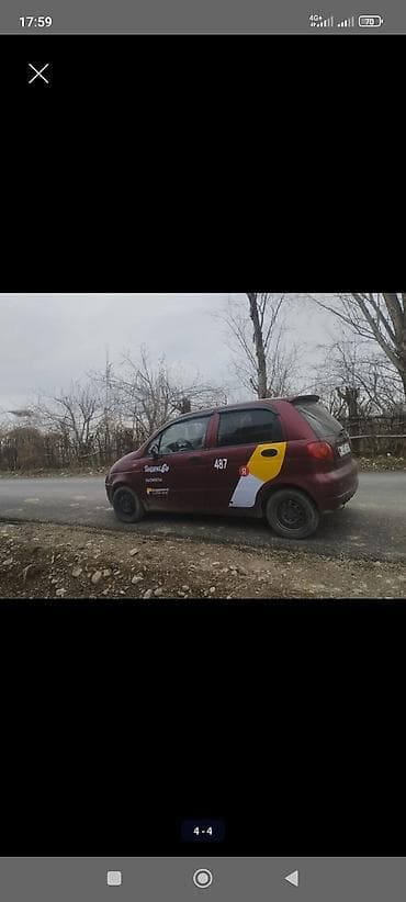 geely x3: Daewoo Matiz: 2007 г., Механика, Бензин, Хэтчбэк — 4