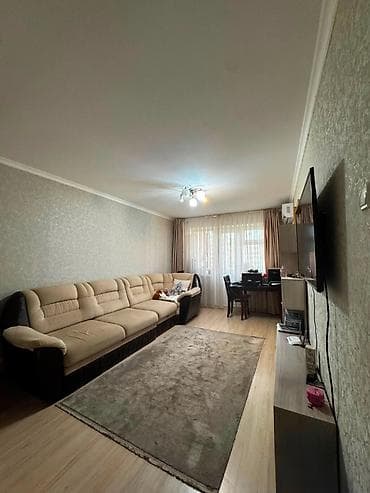 3 комнаты, 58 м², 10 мкр 104 серия, 4 этаж, Евроремонт