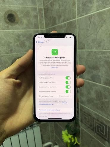iphone 10: IPhone 11 Pro, Б/у, 64 ГБ, Белый, Зарядное устройство, 100 % — 6