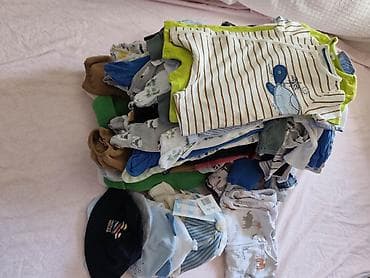 вещи для новорожденых: Комплект, цвет - Голубой — 2