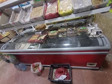 хранение: Промышленный морозильный ларь-витрина с раздвижными стеклянными — 2