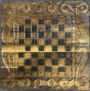 купить нарды ручной работы: Нарды из ореха и карагача ручная работа фишки фигурки зарики всё в — 4