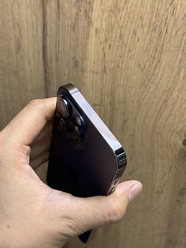 nokia 603: IPhone 14 Pro Max, Б/у, 256 ГБ, Deep Purple, Защитное стекло, Чехол, Коробка, 92 % — 5