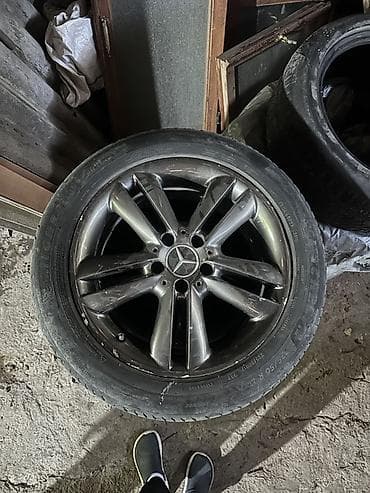 r17 4100: Колеса в сборе 225 / 50 / R 17, Б/у, Комплект, Легковые, Литые, отверстий - 5 — 1