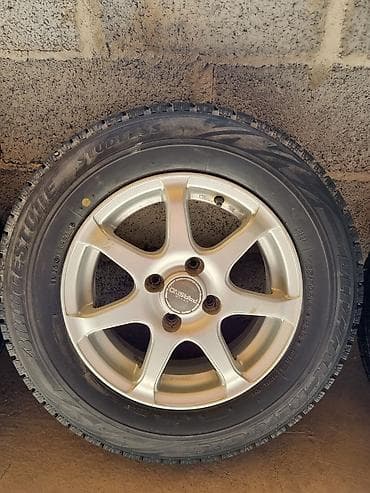 sp 4: Колеса в сборе 185 / 70 / R 14, Зима, Б/у, Комплект, Легковые, Литые, отверстий - 4 — 1