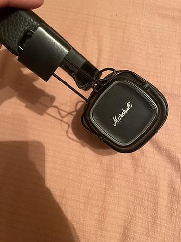 viewsonic vx24g10: Проводные накладные наушники, Marshall, цвет - Черный — 4