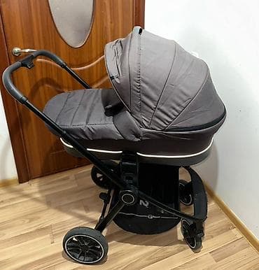 детские коляски люльки: Люлька, Колыбель, Дерево, цвет - Серый — 4