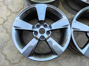 racing: Литые Диски R 18 Subaru, Комплект, отверстий - 5, Б/у — 5