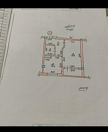 однокомнатная квартира в тунгуче: 1 комната, 39 м², 105 серия, 3 этаж, Старый ремонт — 9