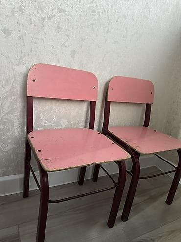 Детский стул, Другой материал, цвет - Розовый