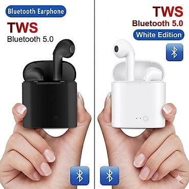 Наушники беспроводные блютус - Bluetooth - блютус гарнитура I7 mini -