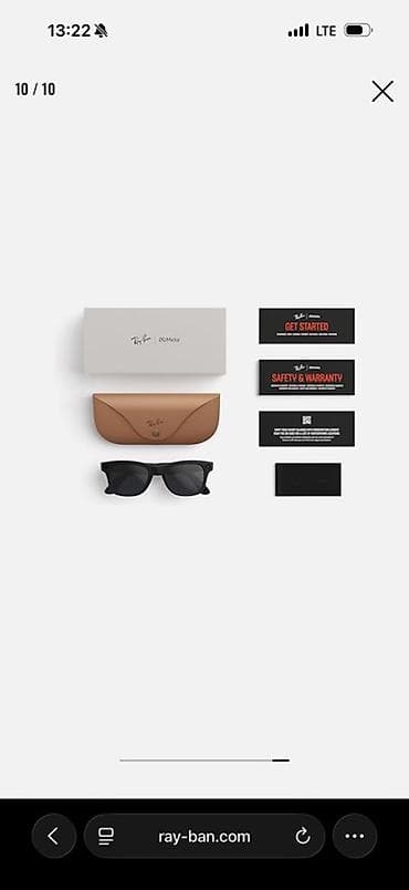 очки rayban meta: Солнцезащитные очки очки, Ray-Ban, Унисекс, Вайфареры — 2