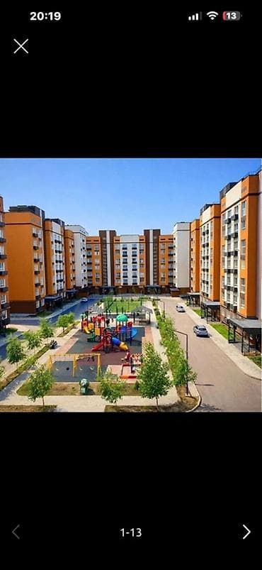 Квартиры: 1 комната, 45 м², Тунгуч мкр Элитка, 8 этаж, Евроремонт — 9