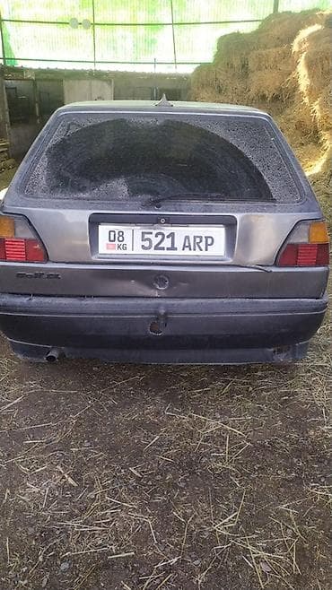 Volkswagen Golf: 1988 г., 1.6 л, Механика, Бензин, Хэтчбэк