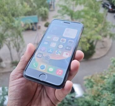 телефоны бу: IPhone 8, Б/у, 128 ГБ, Черный, Чехол, 100 % — 4