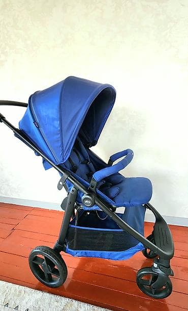 тёплая: Коляска, Chicco, цвет - Голубой, Новый — 1