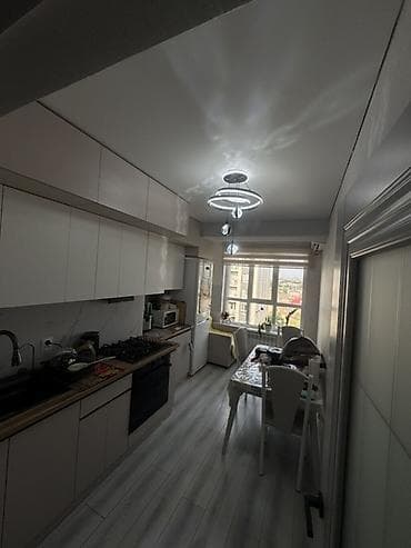 Квартиры: 1 комната, 37 м², Ак-Орго ж/м Элитка, 9 этаж, Свежий ремонт — 3