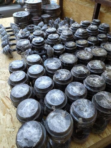 гантели неопреновые flexter: 1кг 170 с гантели, блины, веса от 1кг до 30кг в наличии — 3