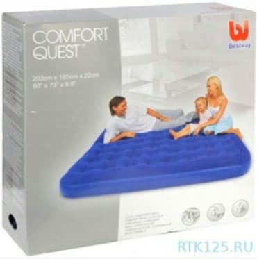 игрушки только оптом: Матрас Bestway размер : ?22 см синий Цена : от 1000 сом и выше — 1