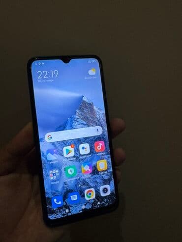 мониторы wled (светодиодная подсветка): Redmi, Redmi 9A, Б/у, 32 ГБ, цвет - Синий, 2 SIM — 3