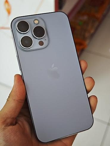 IPhone 13 Pro, Б/у, 128 ГБ, Sierra Blue, Чехол, 84 %