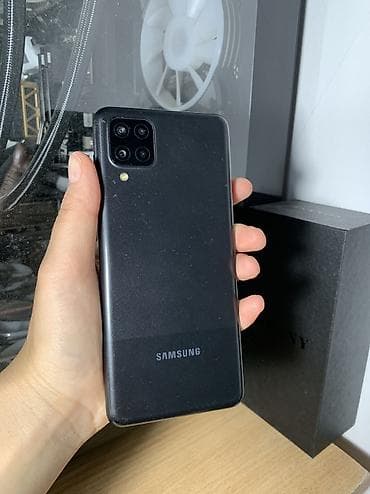 самсунг с 12: Samsung Galaxy M12, Б/у, 64 ГБ, цвет - Черный, 2 SIM — 1