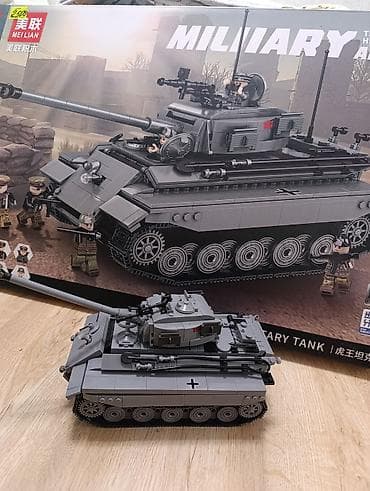 танк: Конструктор MEI LIAN Military Armor – The King Tiger Heavy Tank - — 3