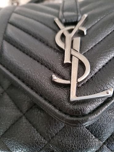 сумку клатч ysl: Классическая сумка, Saint Laurent, Франция, Материал: Натуральная кожа, Застежка на магните, Женские — 3