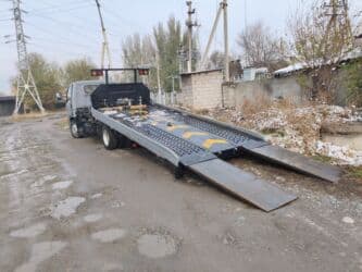 домкрат гидравлический для вытяжки авто: Эвакуатор, Hyundai, Сдвижная — 3