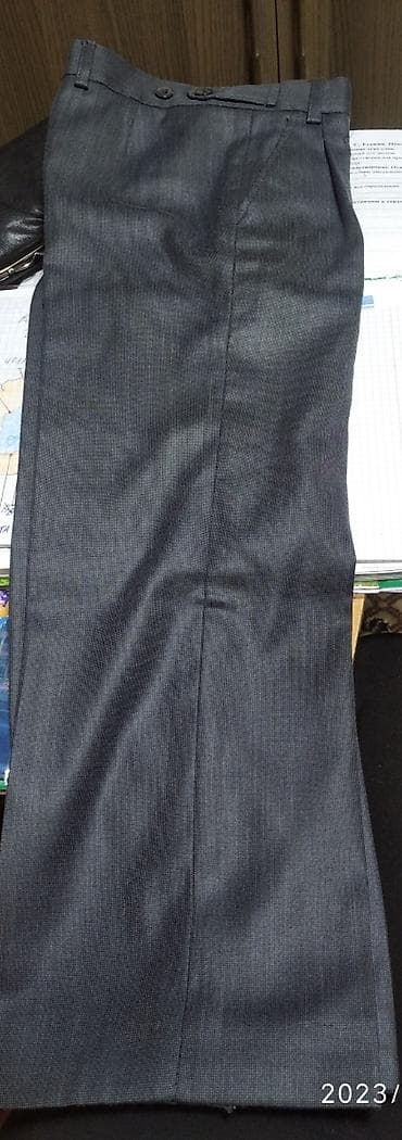 Джинсы и брюки, цвет - Серый, Б/у