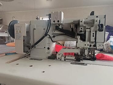 Тигүү цехтери үчүн жабдуулар: Окантовочная машина для одеял — 7