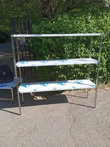 Хлебопекарное оборудование: Стеллаж из нержавеющей стали в наличии Также можем изготовить по вашим — 1