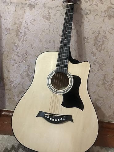продаю погоны: Акустическая гитара Dreadnought с вырезом (cutaway) + комплект — 4