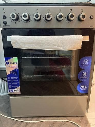 Оборудование для салонов красоты: Плита ELITE A6225 — напольная комбинированная модель с духовкой 70 л — 3
