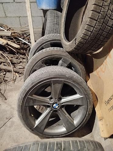 Транспорт: Дөңгөлөктөр монтажда 225 / R 18, Кыш, Комплект, Жеңил унаалар, Куйма, тешиктери - 5 — 1